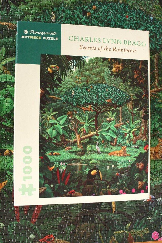 Preview of the first image of Secrets of the Rainforest 1000pc jigsaw puzzle.