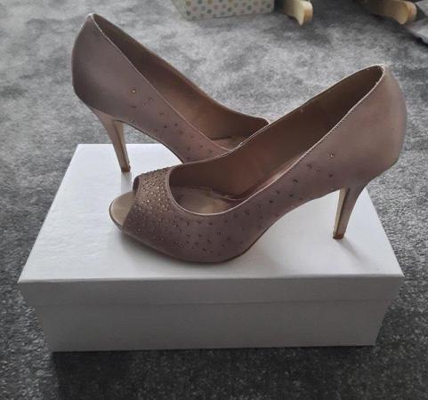 Image 1 of Untold size 6 Taupe Heels.....