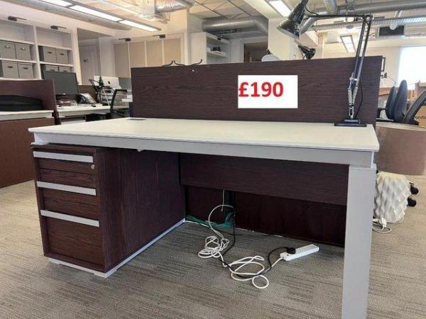 Image 2 of Prices Vary!! Office desk tables straight single computer