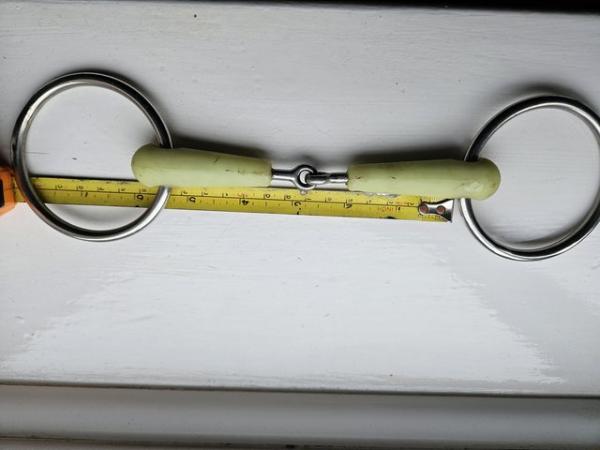 Image 1 of Happy mouth snaffle bit 13.5cm