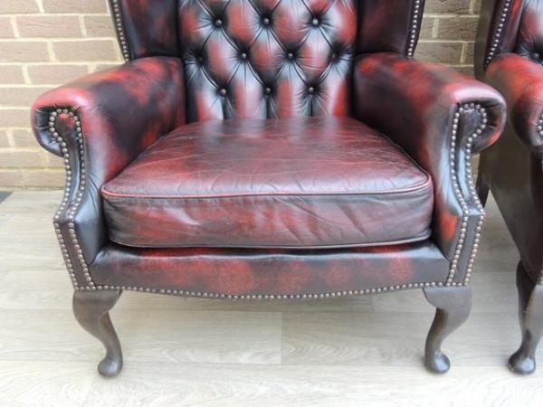 Image 15 of Chesterfield Vintage 3 piece Suite (UK Delivery)