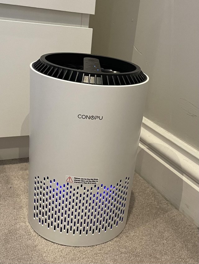 Preview of the first image of CONOPU Air Purifier for Home Bedroom with Hepa H13 99.97% Fi.