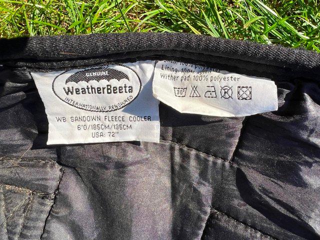 Preview of the first image of Weatherbeeta Sandown Fleece cooler 6'0.