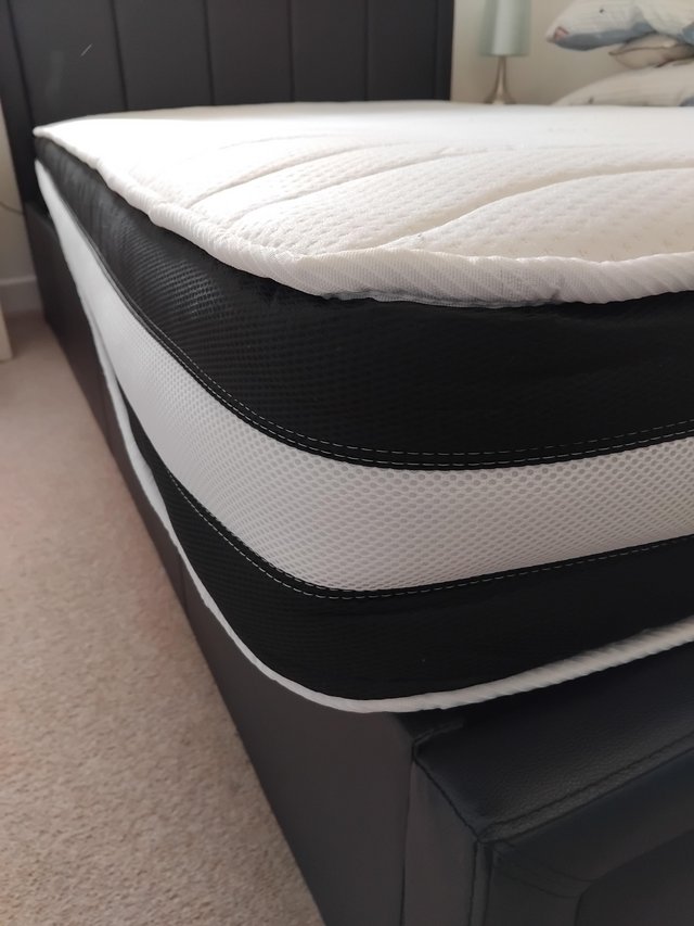 Preview of the first image of SMALL DOUBLE MATTRESS LIKE NEW.