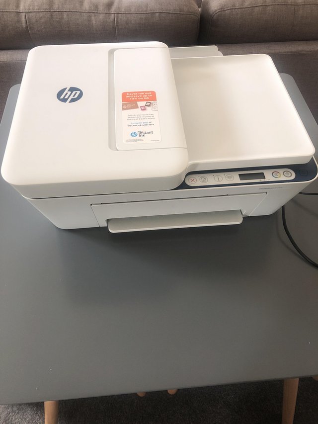 Preview of the first image of HP desk jet 4100 printer.