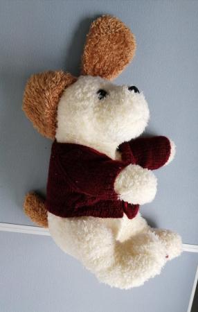 Image 5 of A Medium Sized Puppy Dog Soft Toy.  Height Aporox: 15".