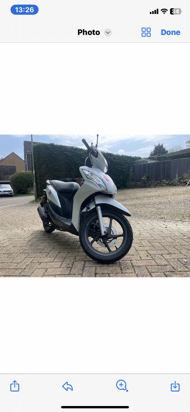 Preview of the first image of Honda NSC 50cc moped for sale in Banbury.