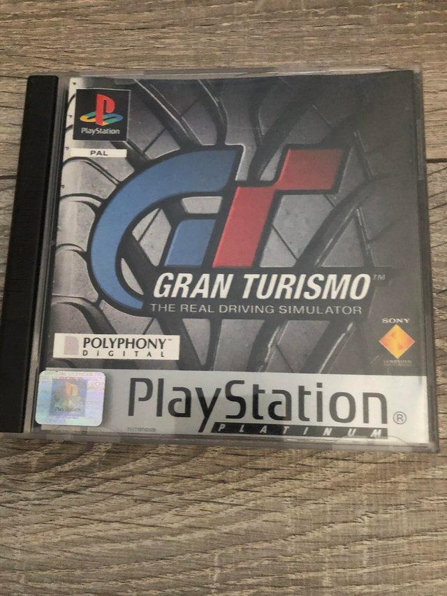Preview of the first image of PlayStation Gran Turismo PS1             ..