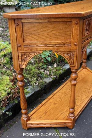 Image 49 of AN OLD CHARM VINTAGE CANTED HALL LAMP PHONE TABLE STAND