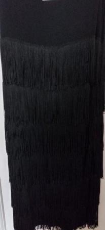 Image 3 of New with tags - Yours Black 1/2 Fringed Dress Size 16