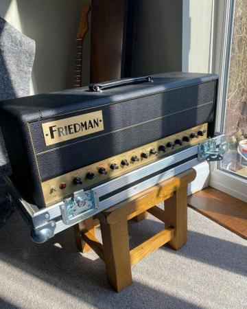 Image 2 of Friedman BE50 amplifier flight  case  included in sale