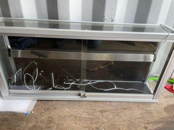 Image 1 of High quality aluminium and glass display cabinets