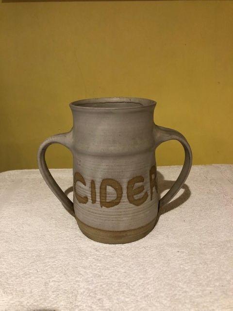 Preview of the first image of Earthenware Pottery Cider Mug.