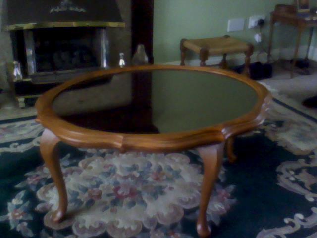 Preview of the first image of Ornate Coffee Table Hand Crafted.