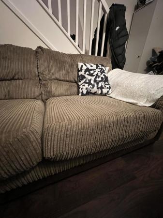 Image 3 of Soft Large Sofa with 2 pillows