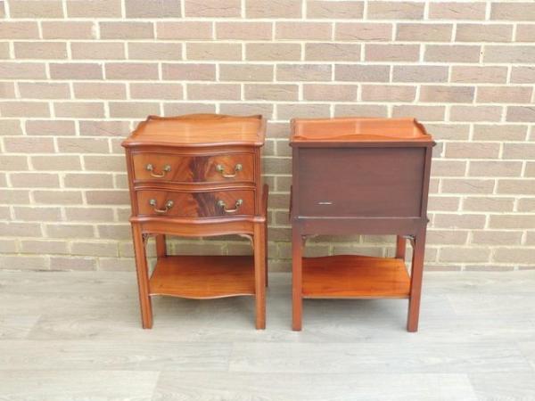 Image 2 of Pair of Brights of Nettlebed Bedside Tables (UK Delivery)