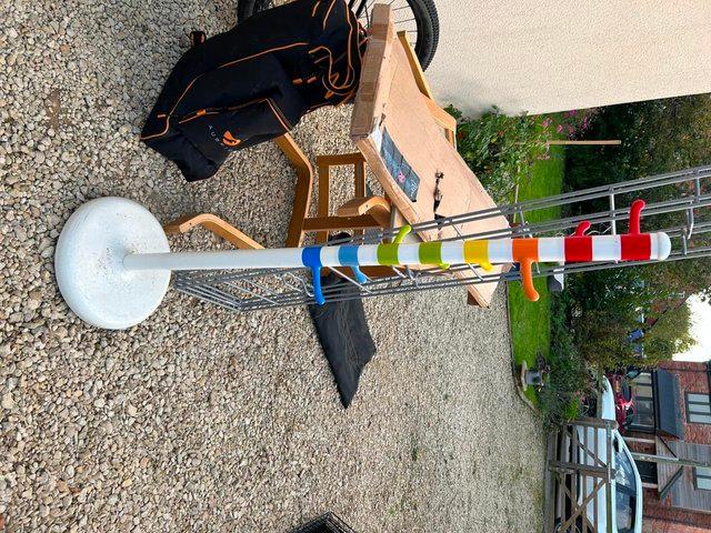 Preview of the first image of Childrens Colourful Coat Stand.