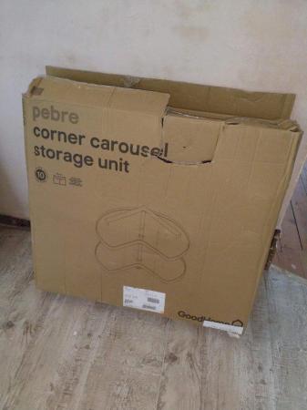 Image 1 of B & Q Pebre Pull Out Storage for Corner Unit