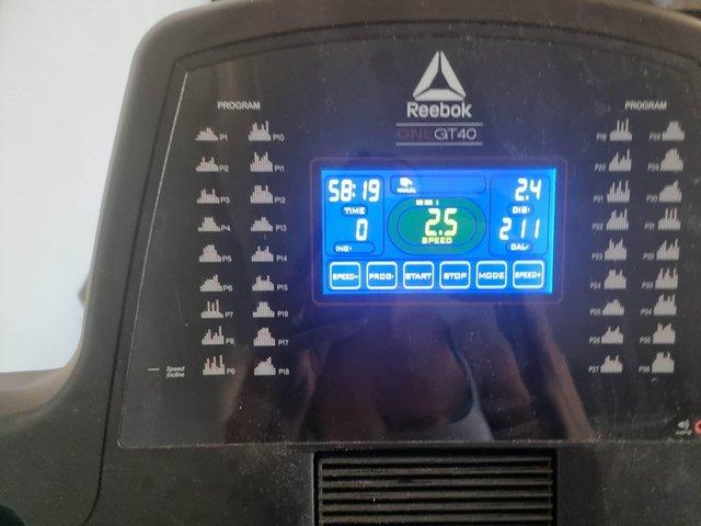 Preview of the first image of Reebok treadmill for sale like new.