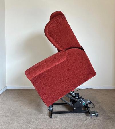 Image 11 of WILLOWBROOK ELECTRIC RISER RECLINER RED CHAIR ~ CAN DELIVER