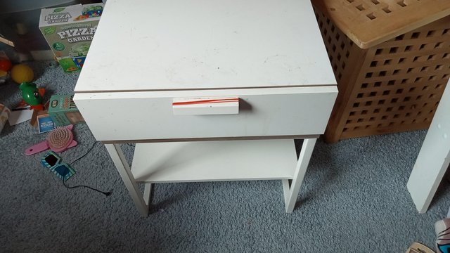 Image 1 of IKEA bed side cabinet .