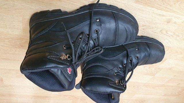 Image 2 of TUF brand work/safety boots, men's size 9, very good conditi