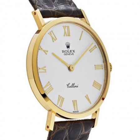 Image 3 of Rolex Cellini 4112/8 Yellow Gold White Dial