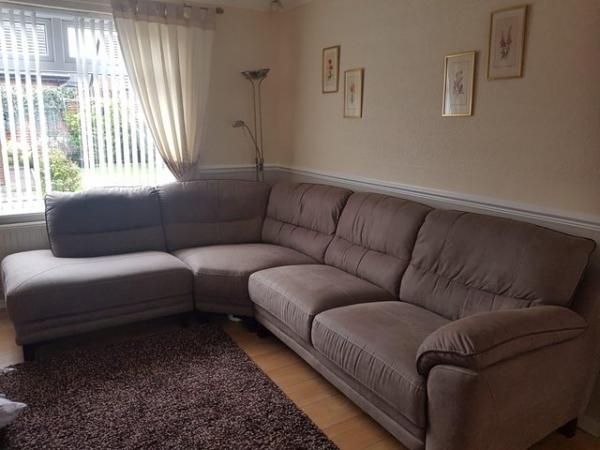 Image 1 of Corner settee for sale in excellent quality.