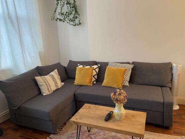 Image 2 of Friheten Sofa with Extra Cushions