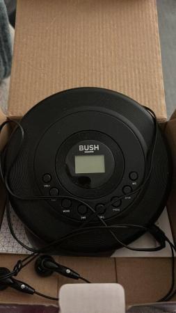 Image 2 of Bush Personal CD player fully working order box & ear phones