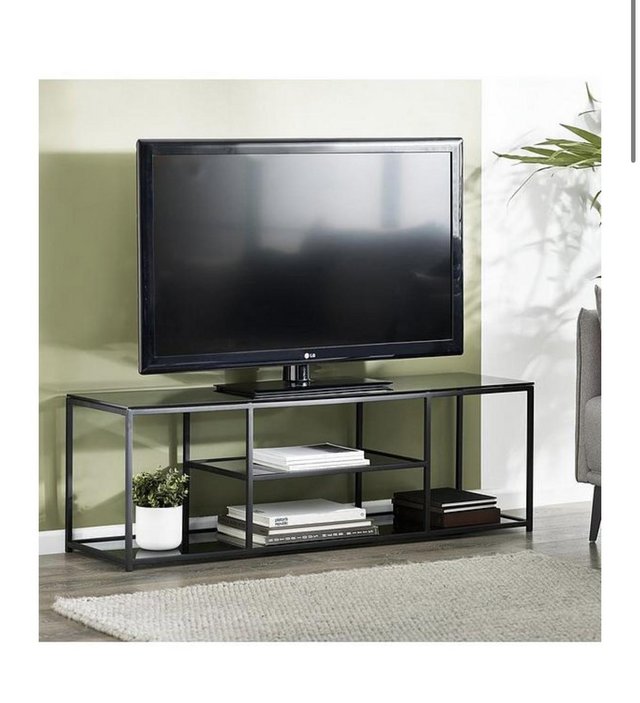 Preview of the first image of Very Chicago TV stand - glass.