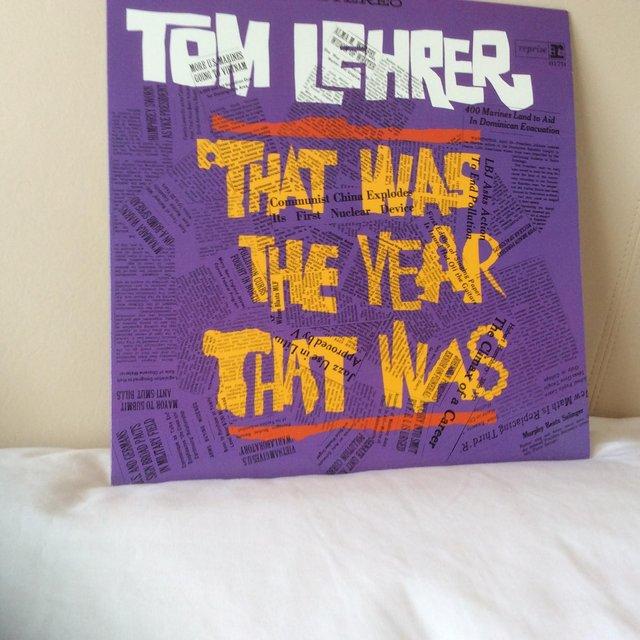 Preview of the first image of “That was the year that was” by Tom Lehrer Album.