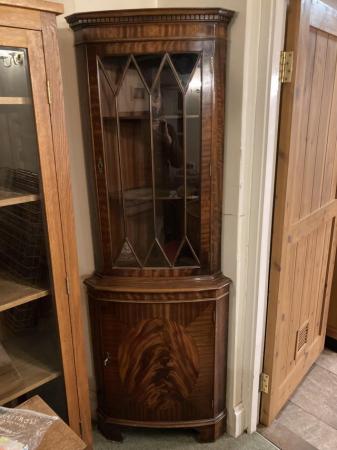 Image 3 of Antique drinks or display cabinet