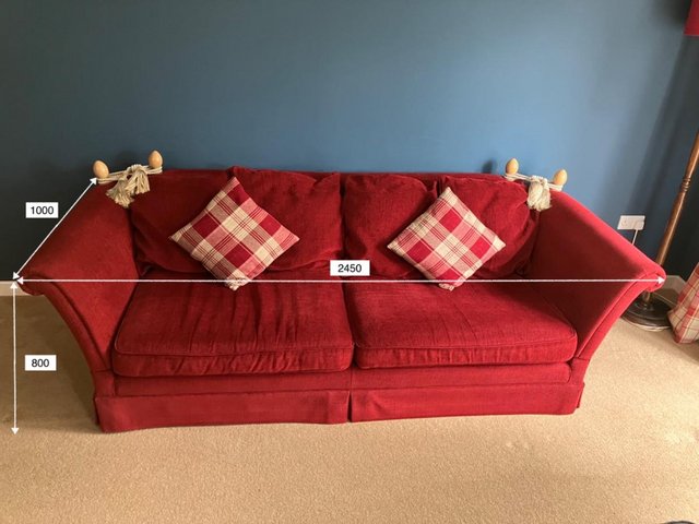 Preview of the first image of Laura Ashley 3 seater sofa.