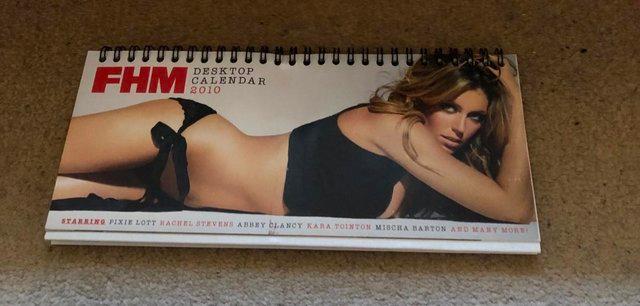 Preview of the first image of FHM Magazine Desktop Calendar 2010.
