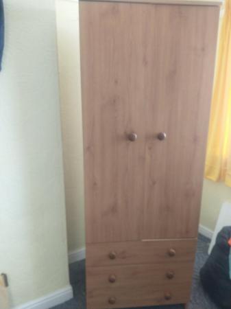 Image 1 of Wardrobe with drawers ....