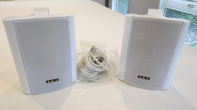 Preview of the first image of Wall Mounted Stereo Speakers.