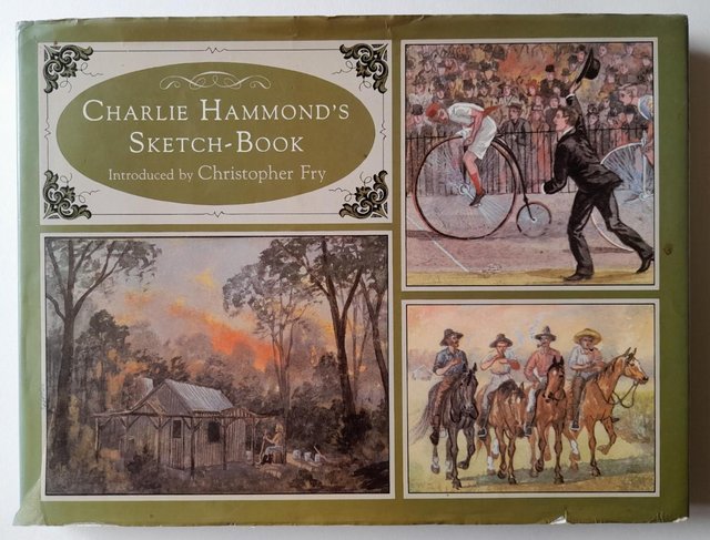 Preview of the first image of Charlie Hammond's Sketch-book Hardcover 1st Edition 1980.