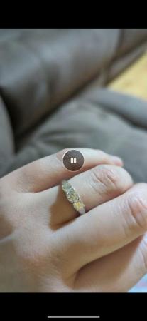 Image 2 of 1 ct diamond ring. White gold.