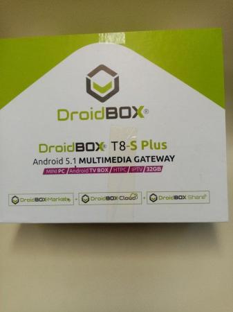 Image 2 of Droidbox T8-s plus. 32gb android TV box,