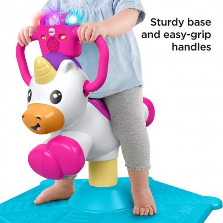 Image 2 of Fisher price bounce and spin unicorn