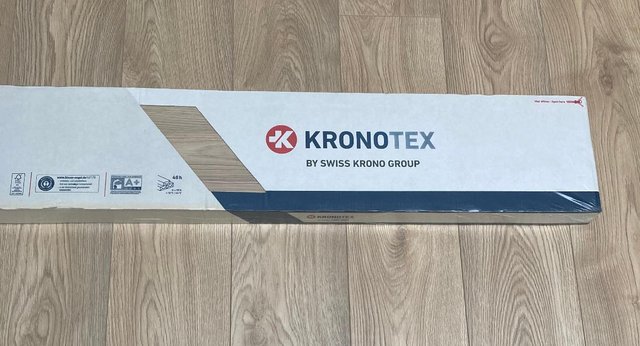 Preview of the first image of Kronotex Mammut 12mm Light Oak Laminate - over 22 sq m.