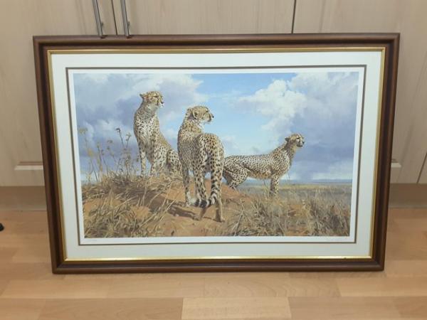 Image 1 of DONALD GRANT CHEATAH TRIO LIMITED EDITION SIGNED PRINT