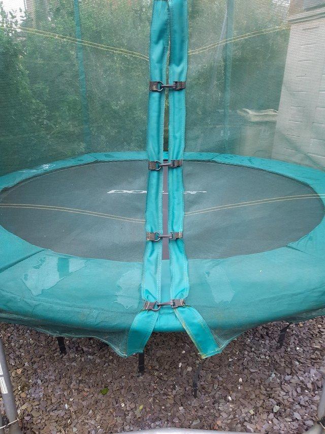 Preview of the first image of Trampoline and enclosure 6ft.