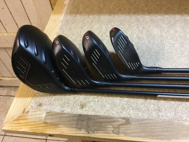 Preview of the first image of Ping G410 woods for sale reg flex Alta CB shafts.