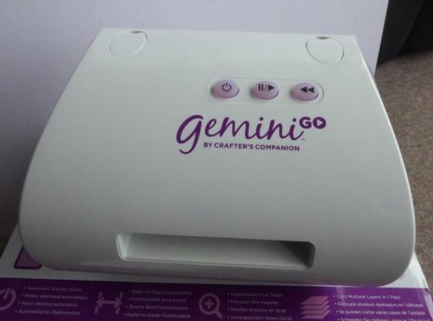 Image 3 of GEMINI GO CRAFTS COMPANION MACHINE
