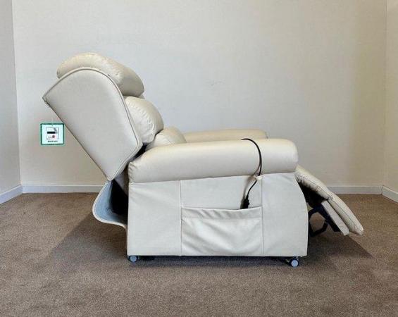 Image 20 of ELECTRIC RISER RECLINER DUAL MOTOR CHAIR LEATHER CAN DELIVER