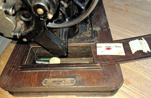 Image 3 of Frister and Rossmann Sewing Machine Model D