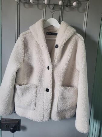 Image 2 of Zara hooded jacket. Size small
