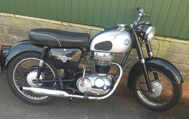 Preview of the first image of Restored AJS 250 CSR Single 1958 Historic Classic Bike EX8.